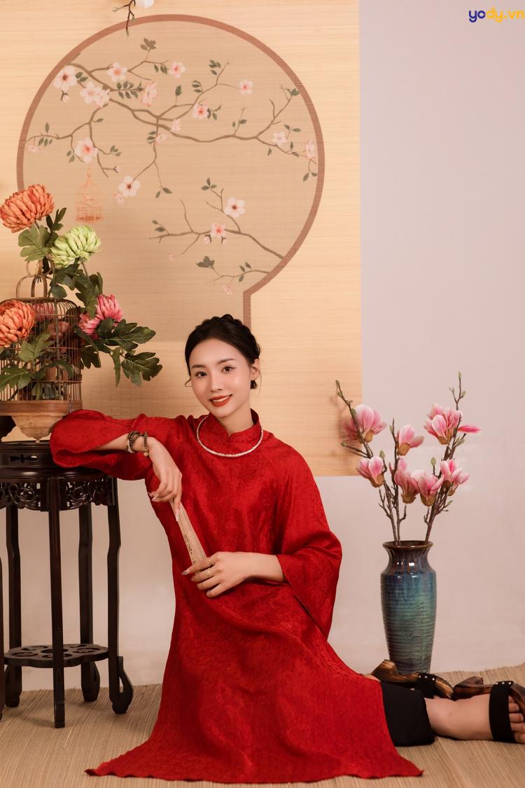 Cap về áo dài