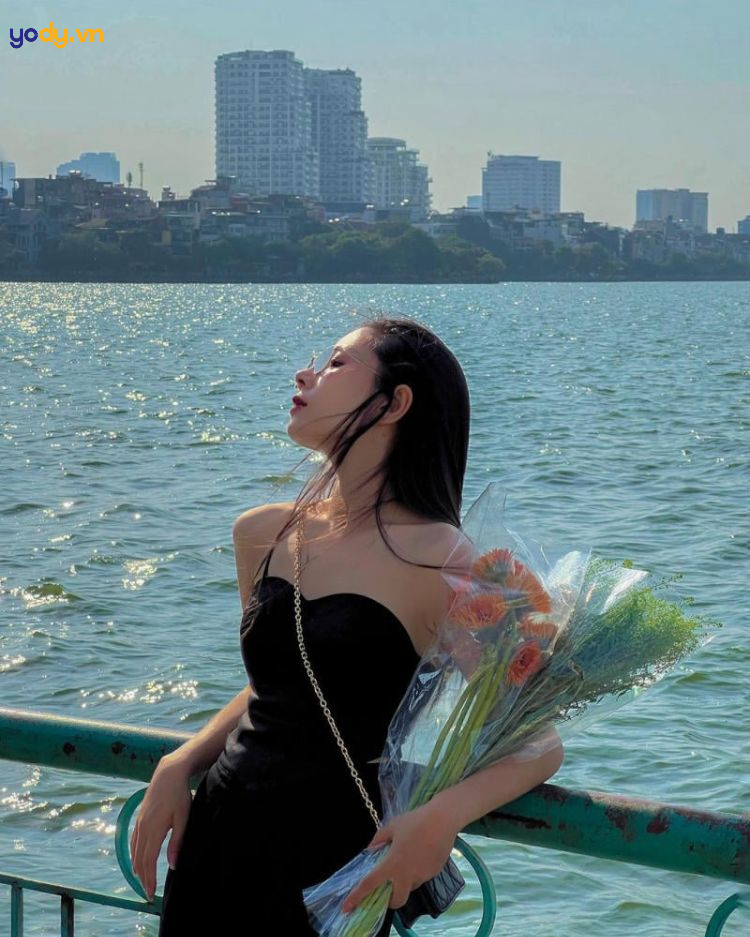chụp ảnh hồ tây