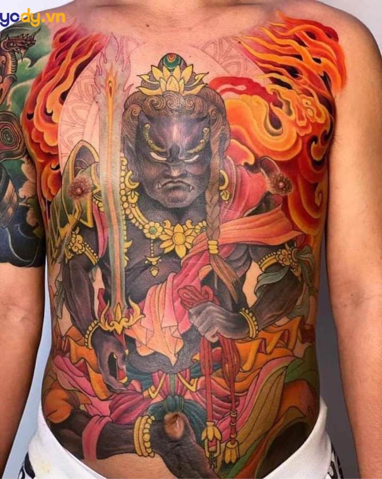 hình xăm bất động minh vương