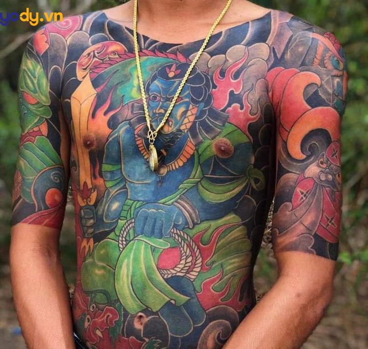 hình xăm bất động minh vương