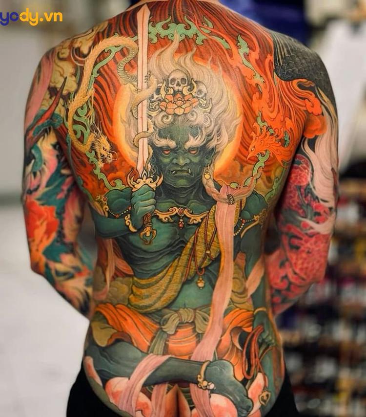 hình xăm bất động minh vương
