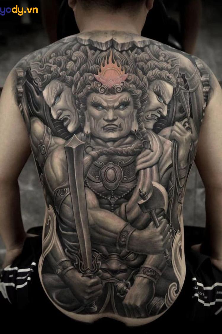 hình xăm bất động minh vương