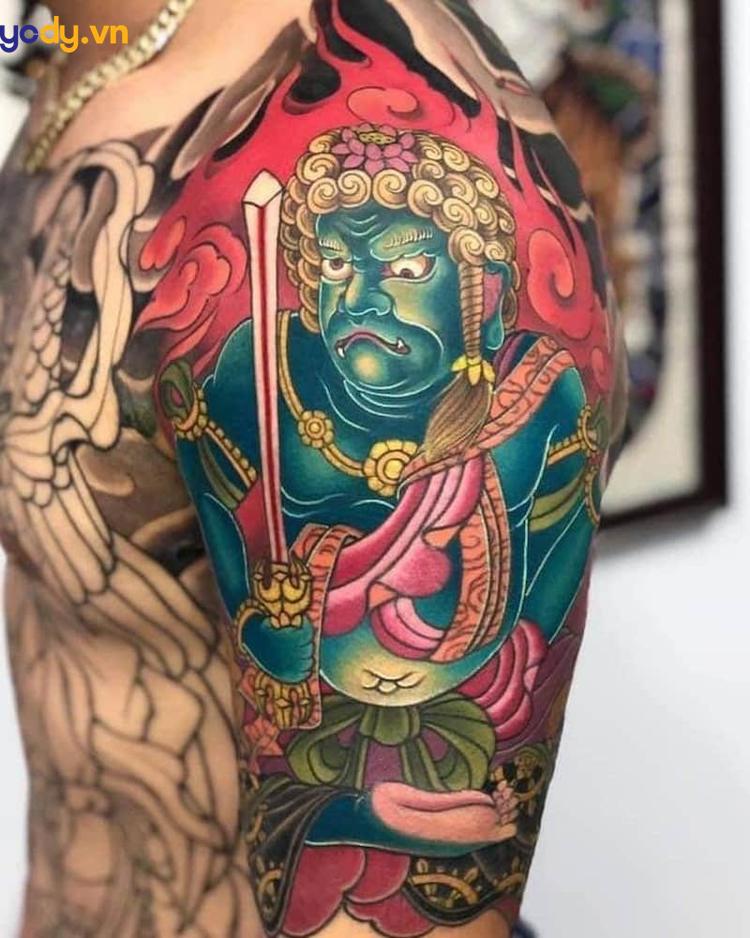 hình xăm bất động minh vương