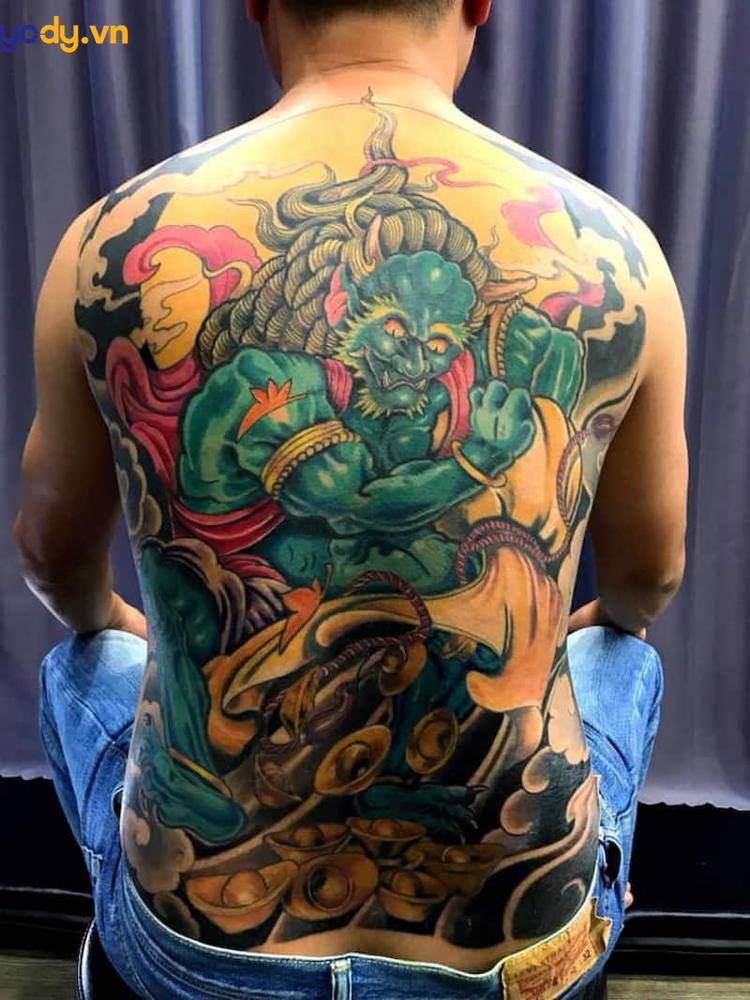 hình xăm bất động minh vương