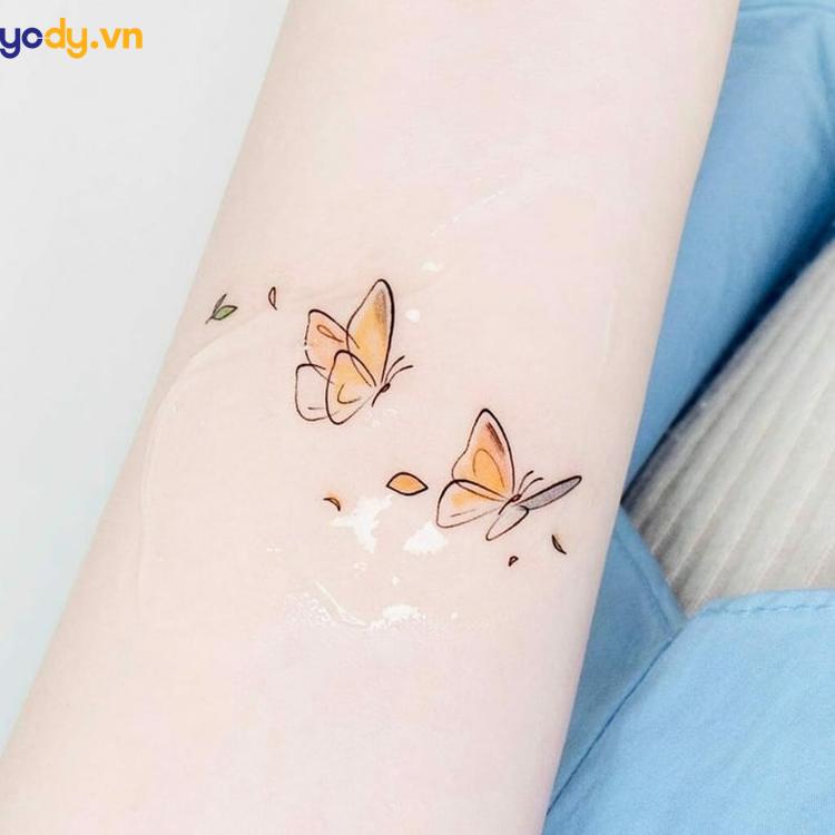 hình xăm con bướm