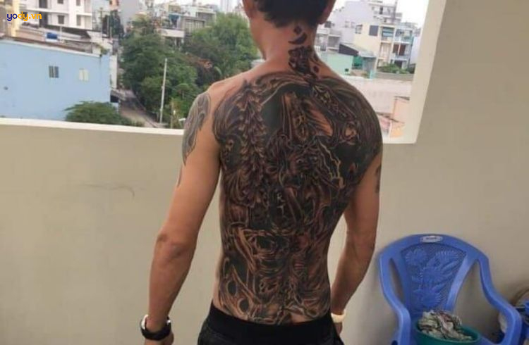 hình xăm hắc bạch vô thường