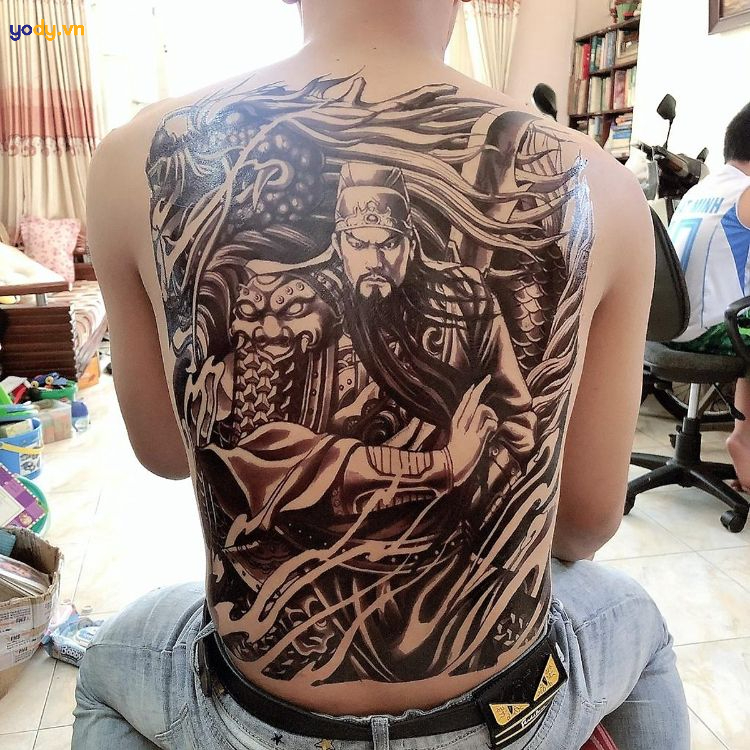 hình xăm hắc bạch vô thường