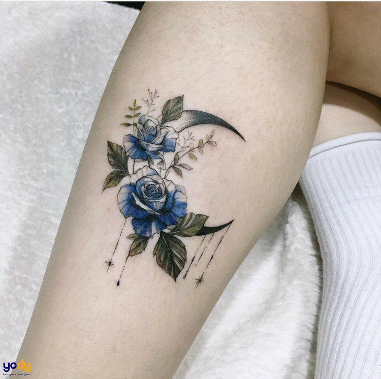 hình xăm hoa hồng