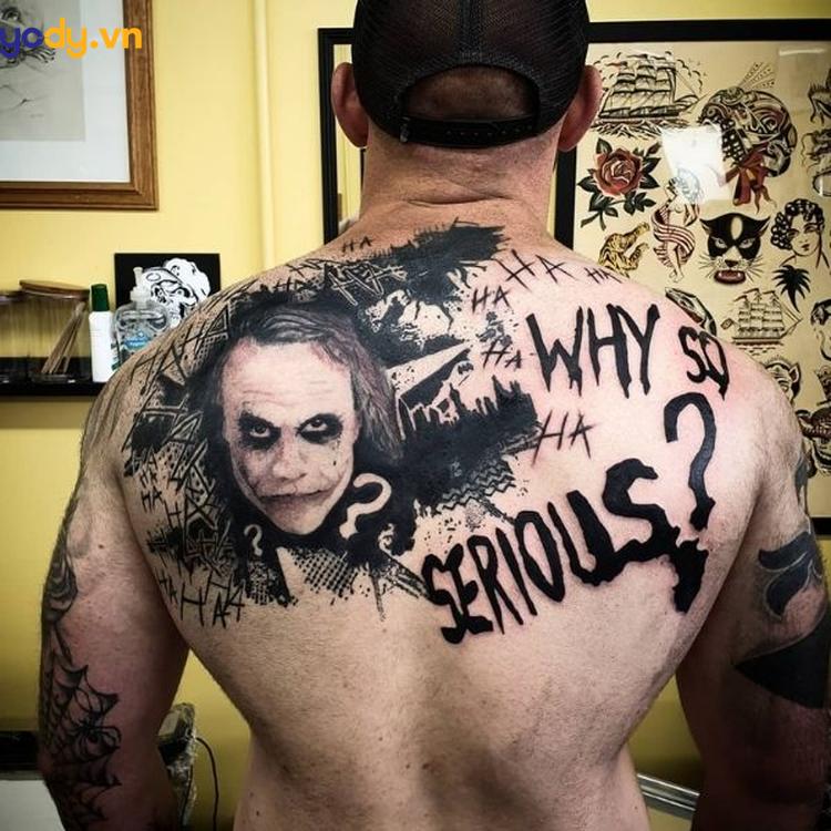 hình xăm joker