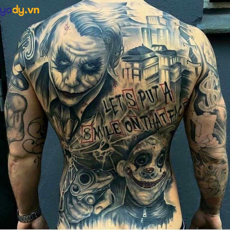hình xăm joker