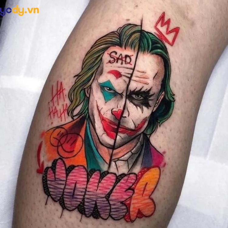 hình xăm joker
