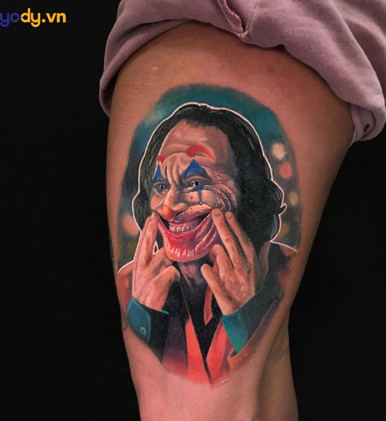 hình xăm joker