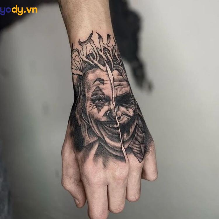 hình xăm joker