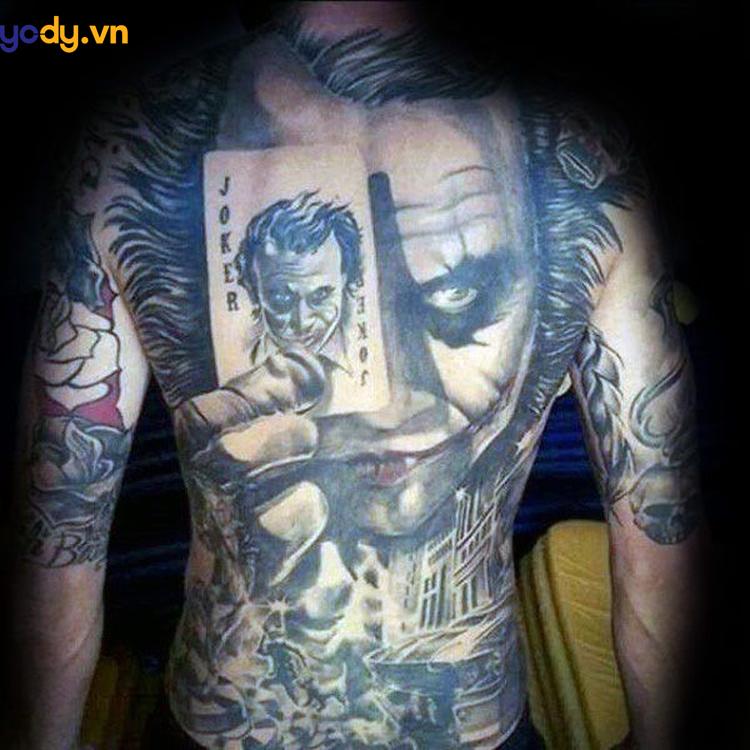 hình xăm joker