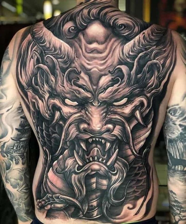 hình xăm quỷ ráp