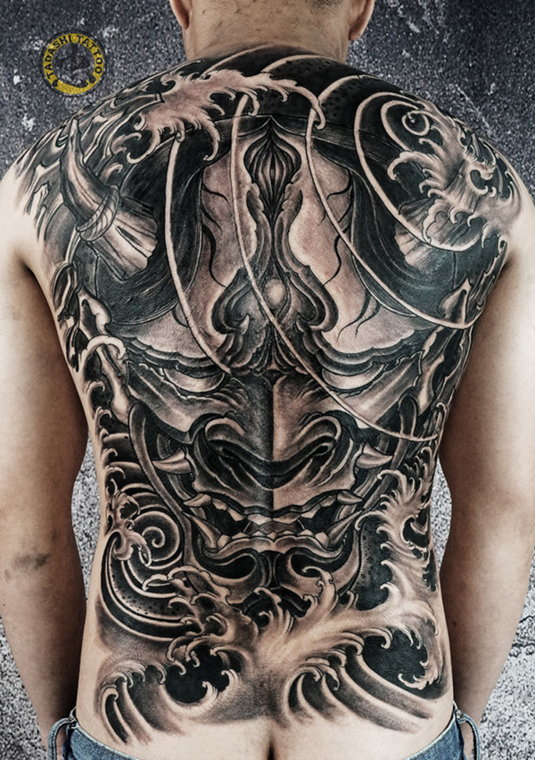 hình xăm quỷ ráp