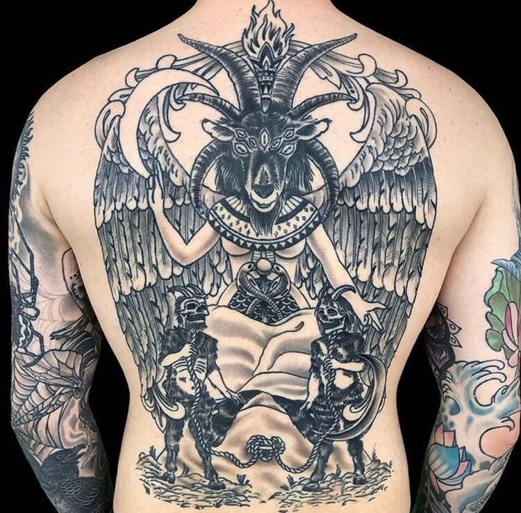 hình xăm quỷ ráp