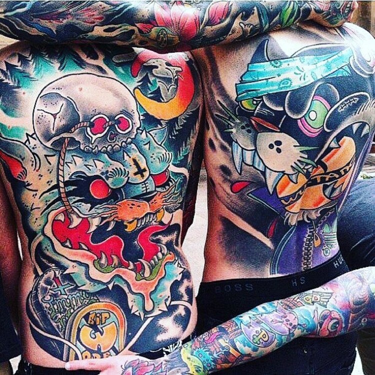 hình xăm quỷ ráp