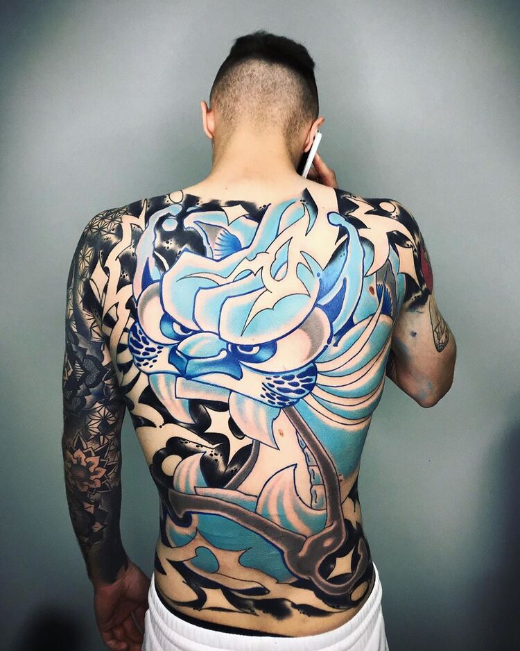 hình xăm quỷ ráp