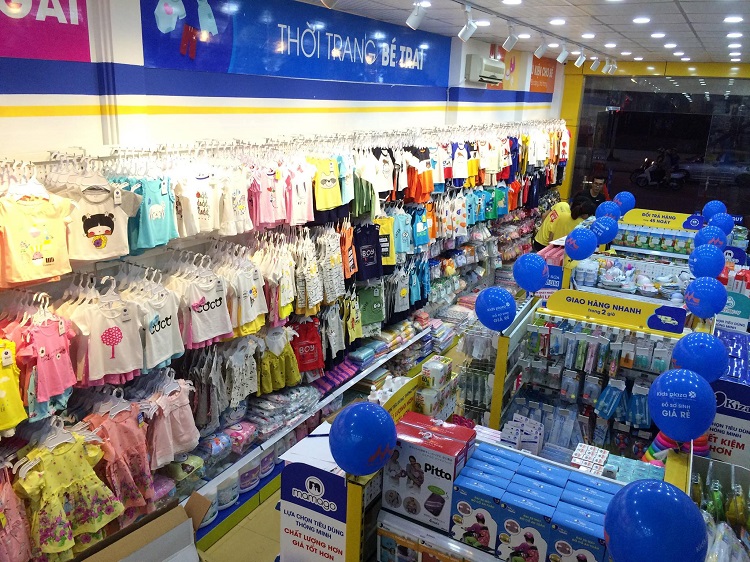 shop quần áo trẻ em nam định