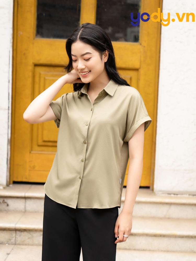 kiểu áo sơ mi nữ