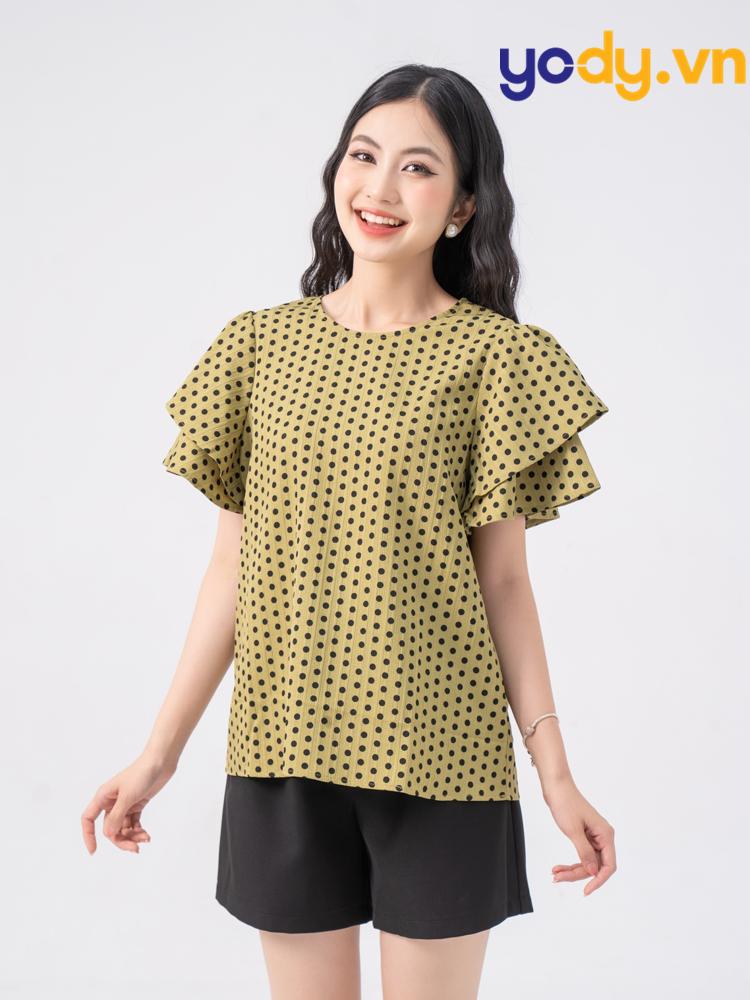 kiểu áo sơ mi nữ