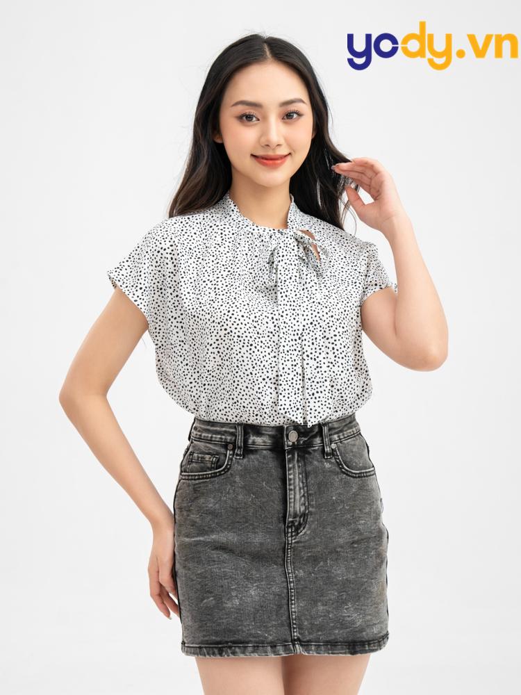 kiểu áo sơ mi nữ