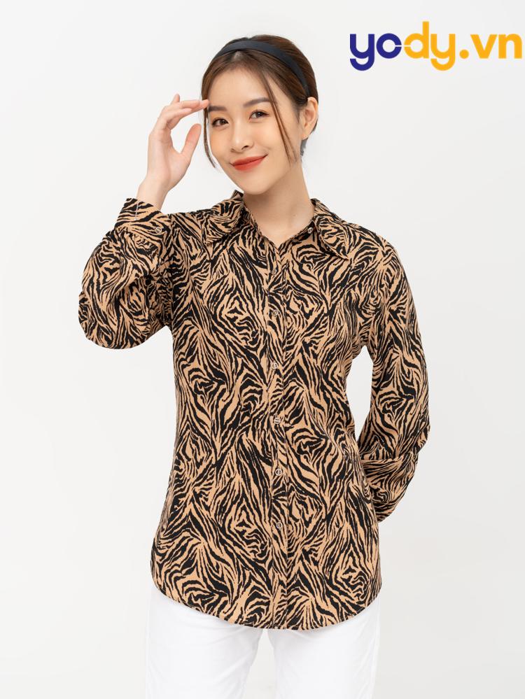 kiểu áo sơ mi nữ