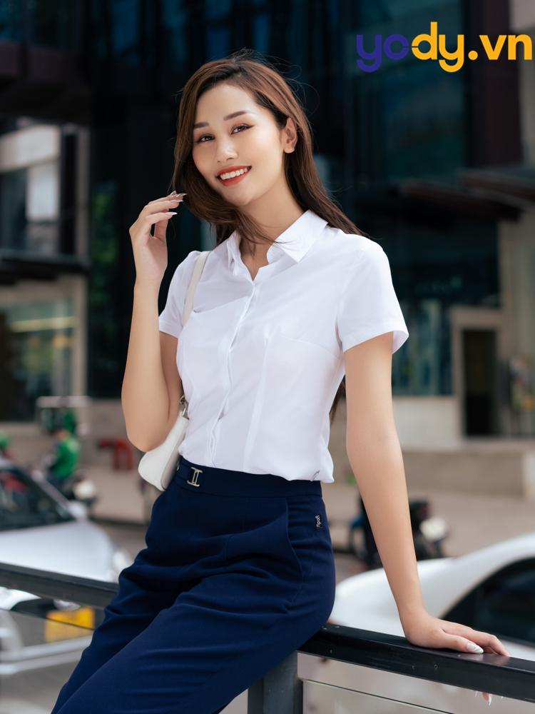 kiểu áo sơ mi nữ