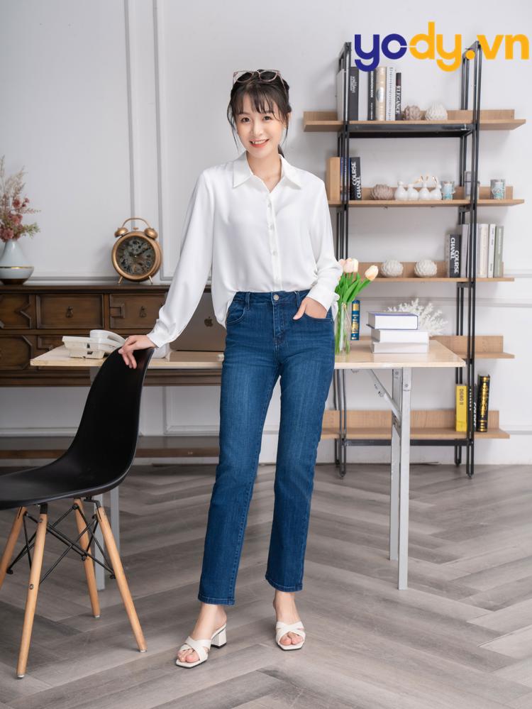 kiểu áo sơ mi nữ