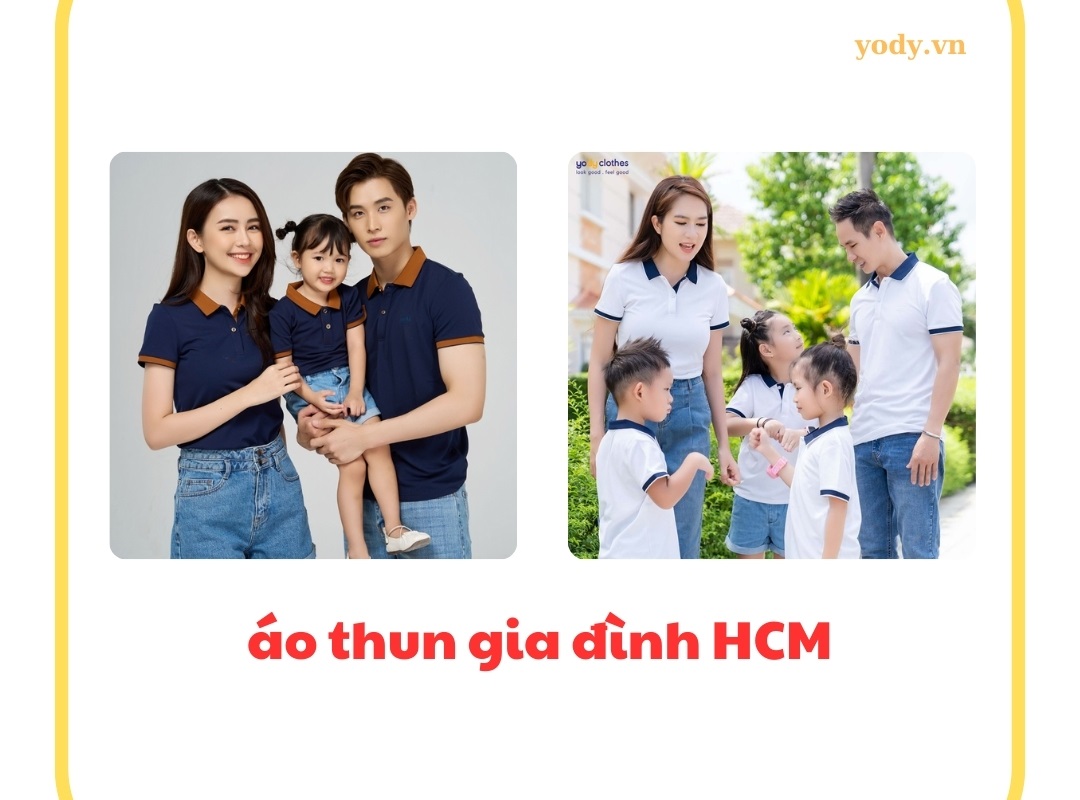 Bài viết - 6 cửa hàng áo đôi, áo thun gia đình HCM uy tín, chất lượng