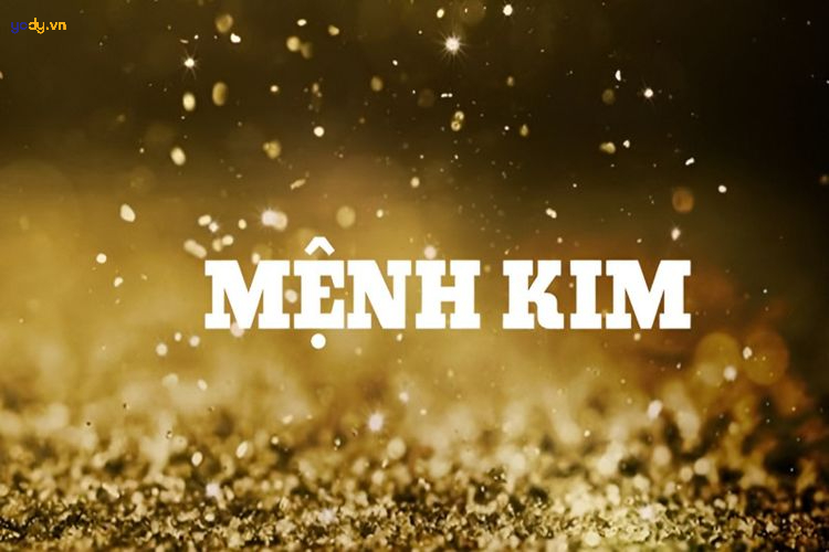 mệnh kim hợp màu vàng không