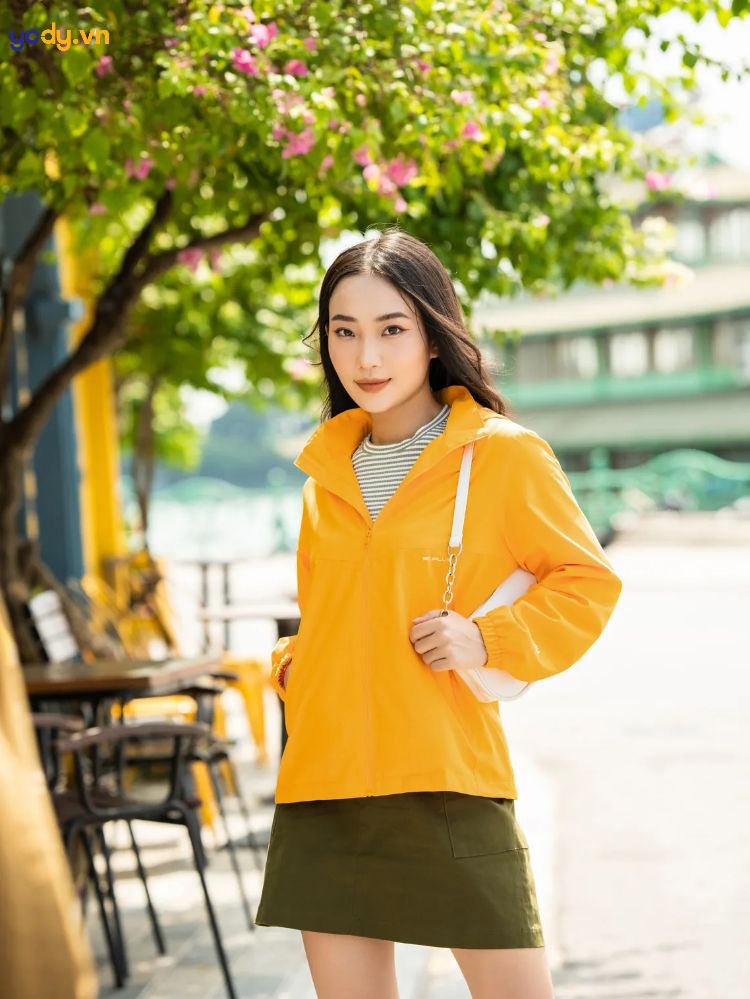 mix áo khoác gió nữ