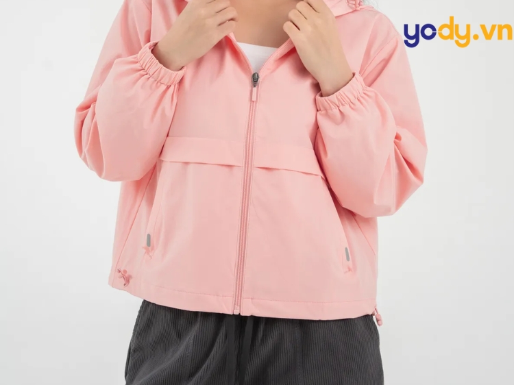 mix áo phao dáng ngắn