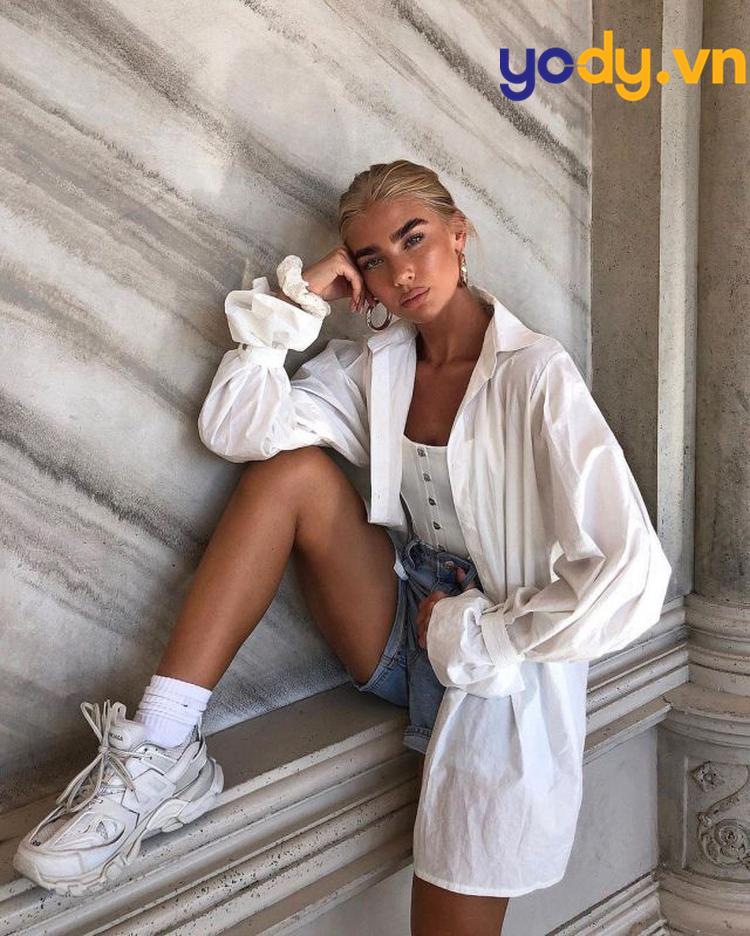 phối đồ với balenciaga