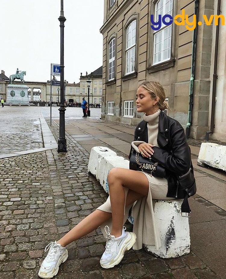 phối đồ với balenciaga