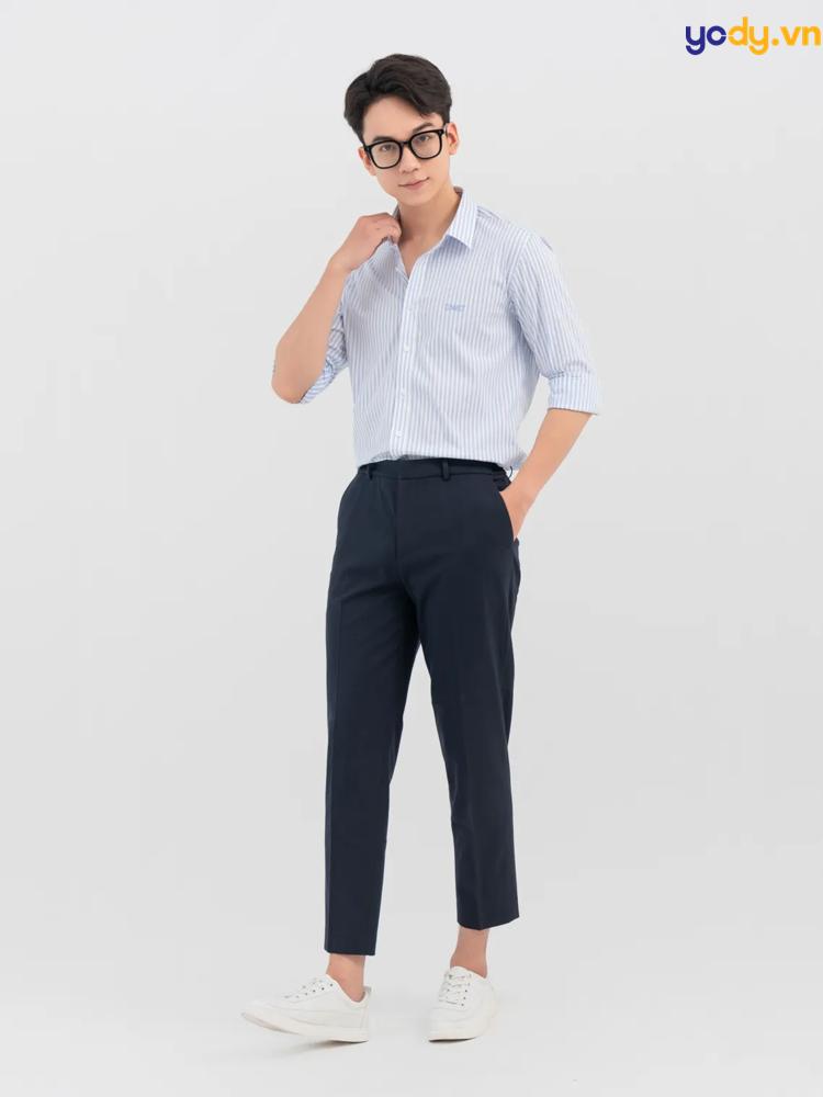 Quần tây nam ống suông