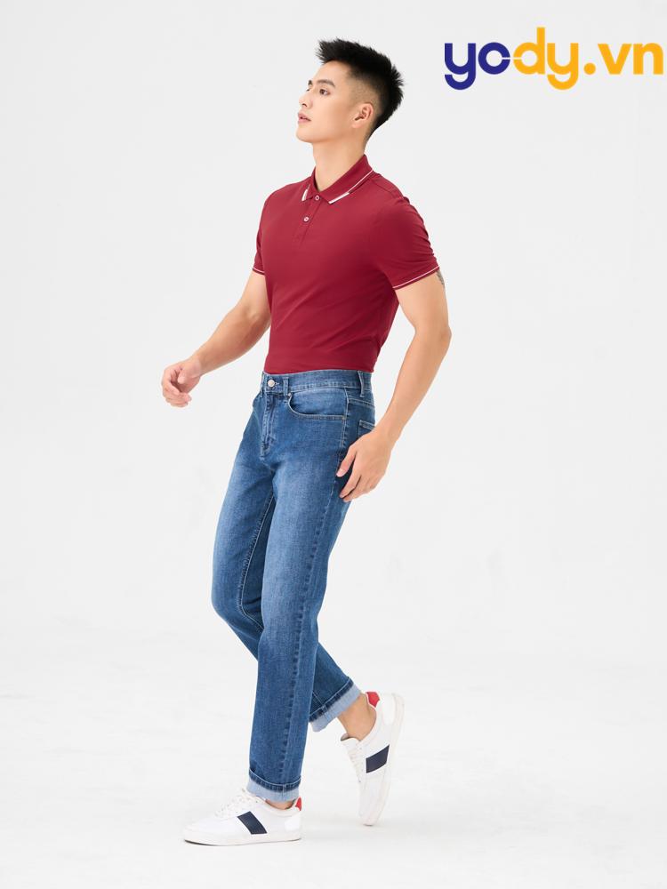 Quần xanh dương mặc với áo màu gì
