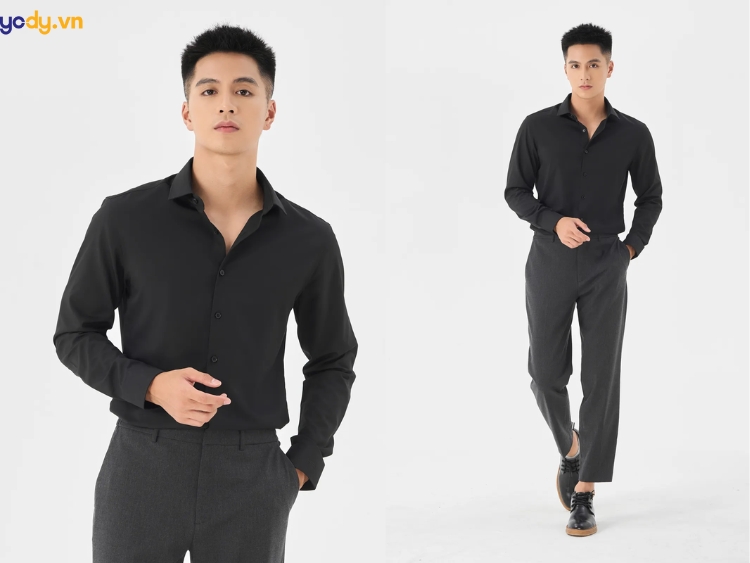 quần tây áo sơ mi