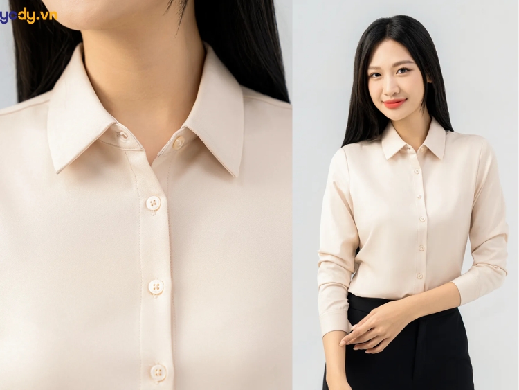 quần tây nâu phối với áo màu gì