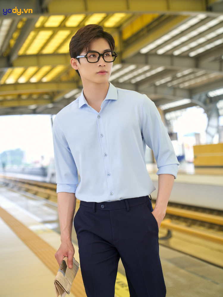 bảng size áo sơ mi nam
