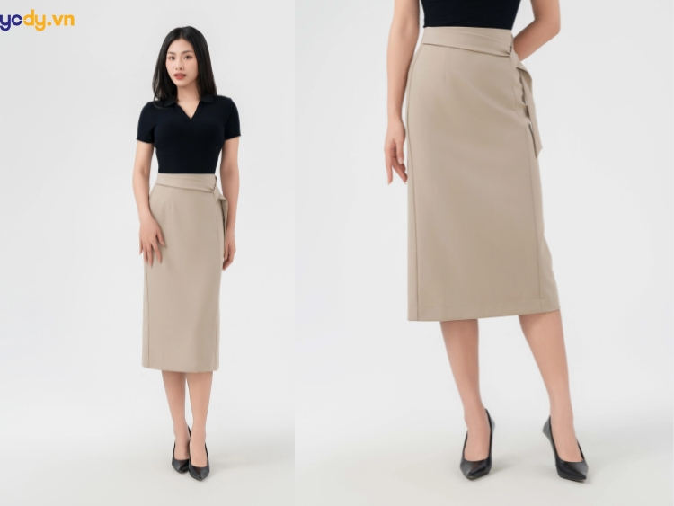 váy công sở chữ A
