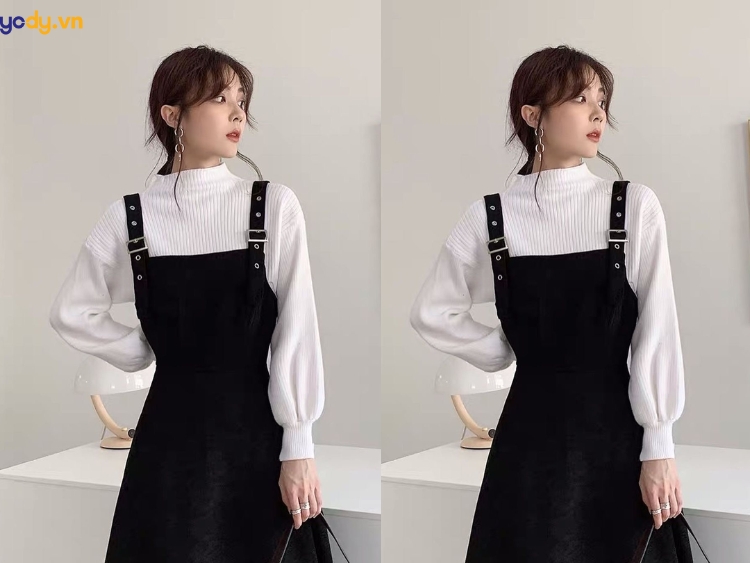 váy công sở mùa đông